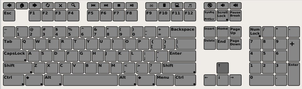 Teclado en ingles Teclado en ingles
